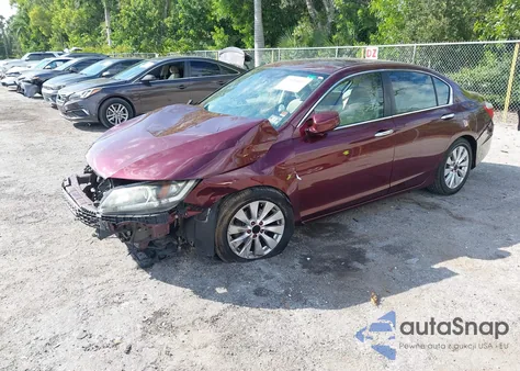 2014 Honda Accord Ex z USA, uszkodzony, nr VIN 1HGCR2F76EA274180